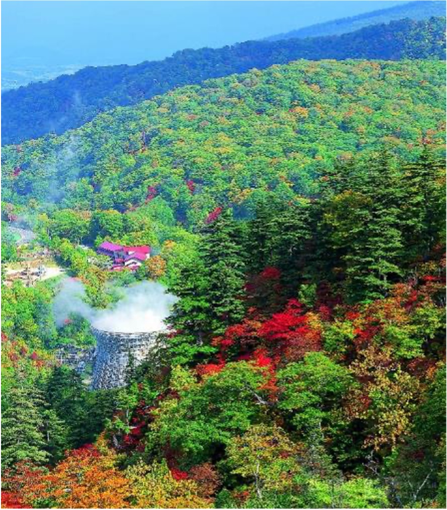 Early Autumn around Matsukawa Geothermal Power Plant - Photo: Iwate Tourism Association