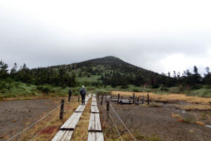 Appi highlands of Hachimantai are part of the famous 50-kilometer trail linking this area with Mount Iwate.